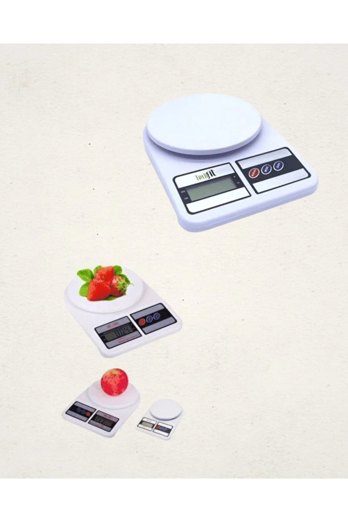 10 Kg Kapasiteli Lcd Ekranlı Dijital Mutfak Tartıs Yeni Nesil