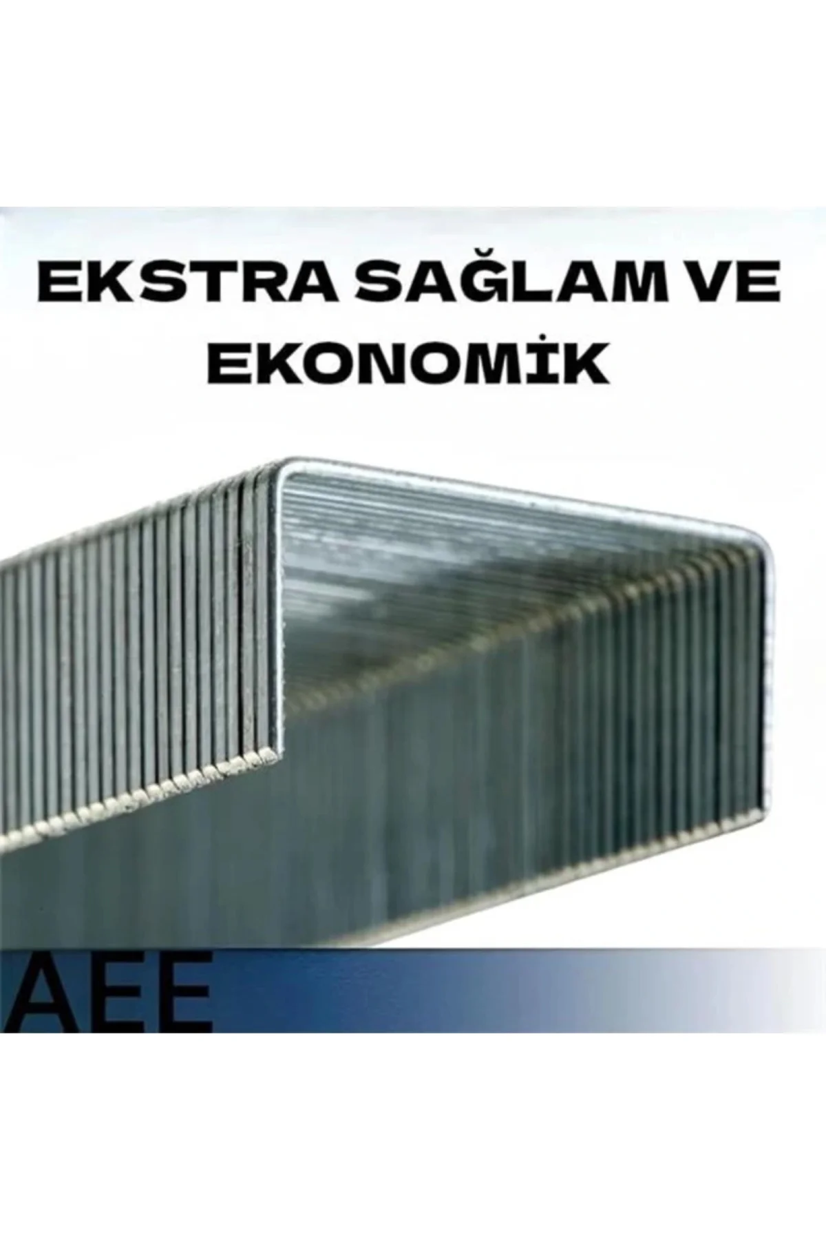 ® 10 Kutu Zımba Teli 10.000 Adet no 10 24/6 Büyük Küçük Zımba Makinesi (no 10 (Küçük))