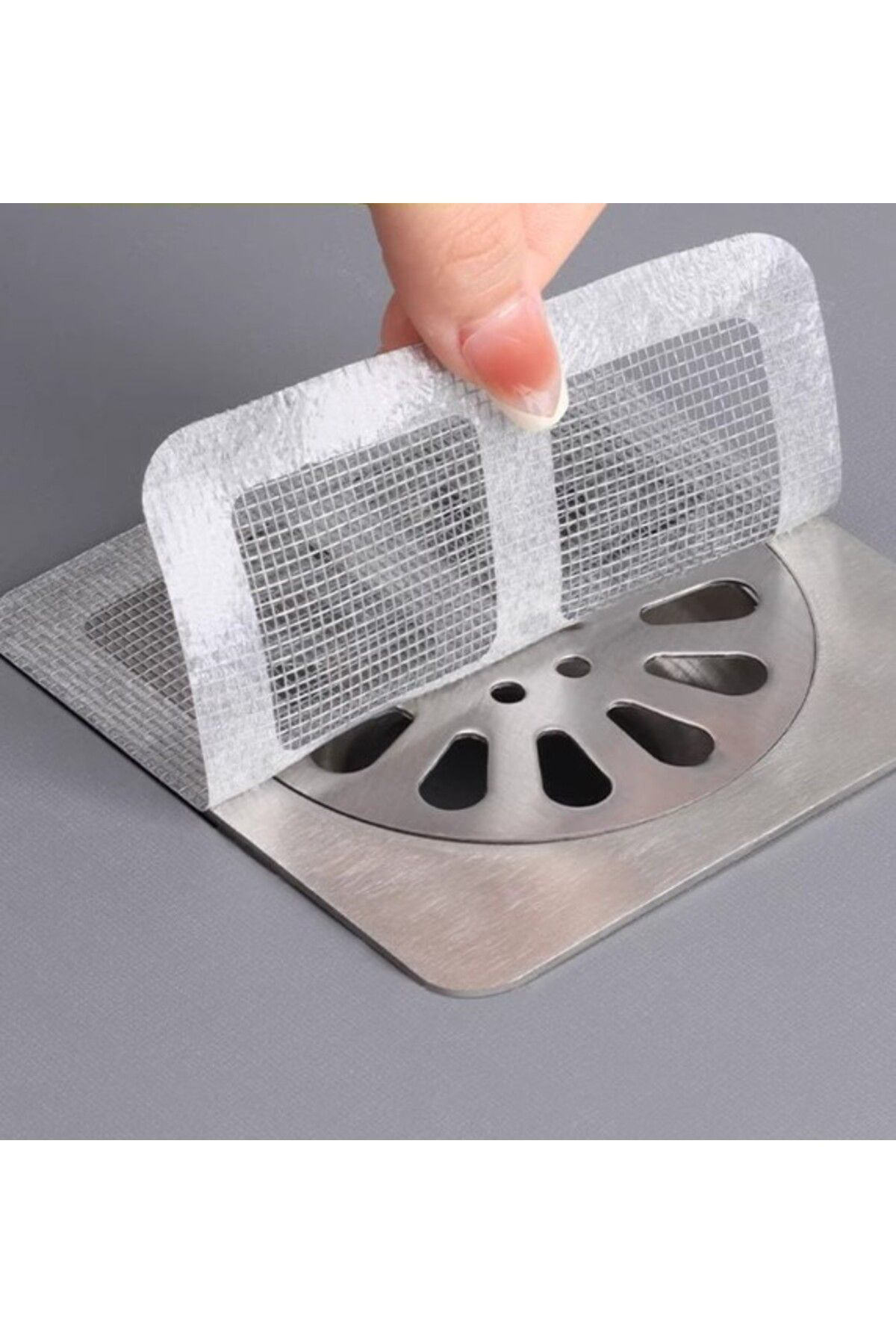 10 lu Lavabo Süzgeci Banyo Gider Süzgeci Sineklik Tamir Kiti Tell