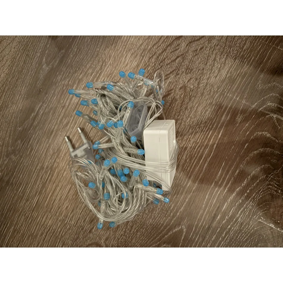 10 M 100 Led Damla Uçlu Mavi Işık Şeffaf Kablo MZ-17-6 Fiyatı, Yorumları ve Özellikleri
