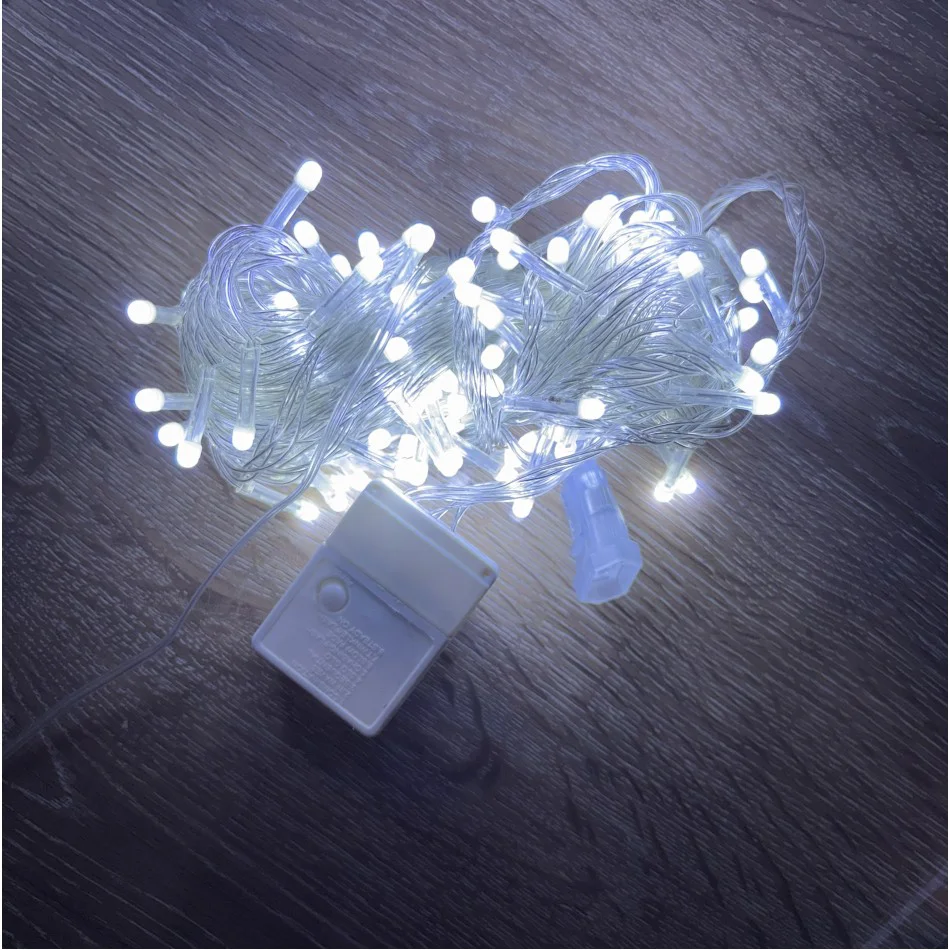 10 M 100 Led Damla Uçlu Beyaz Işık Şeffaf Kablo MZ-17-1 Fiyatı, Yorumları ve Özellikleri