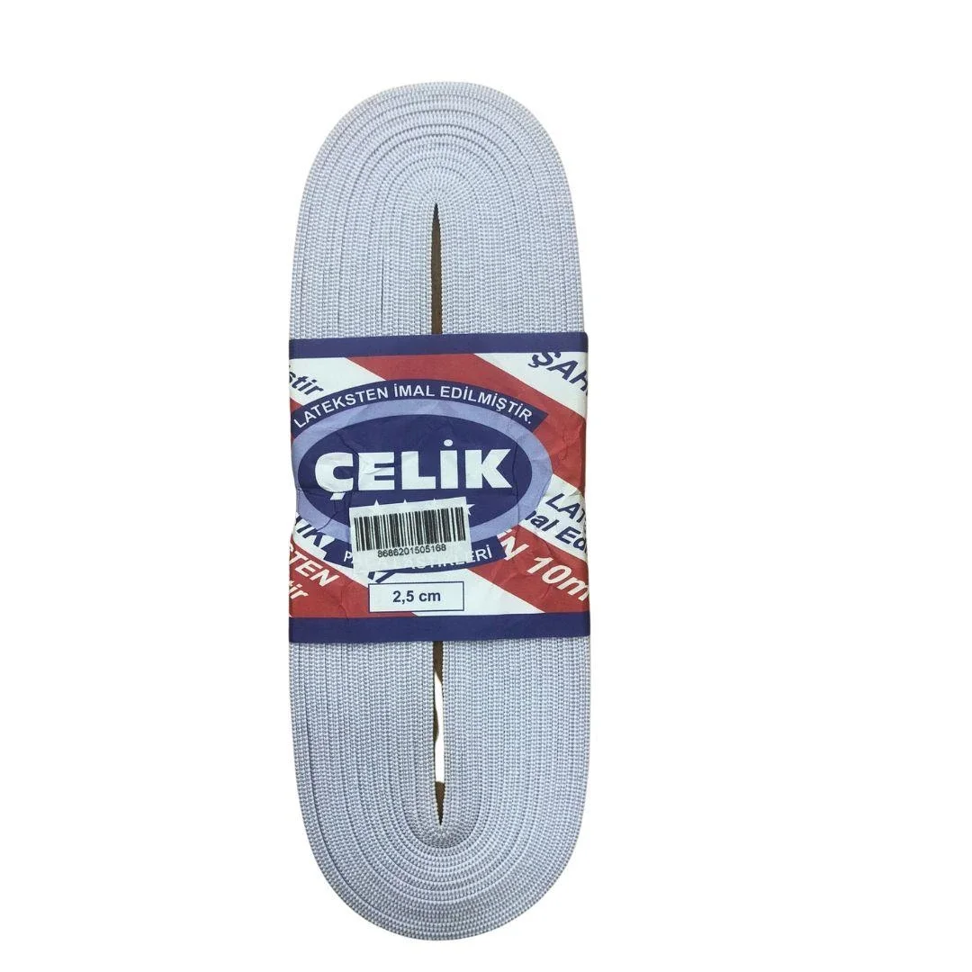 10 m 2.5 cm Beyaz Paça Lastiği Fiyatı, Yorumları ve Özellikleri