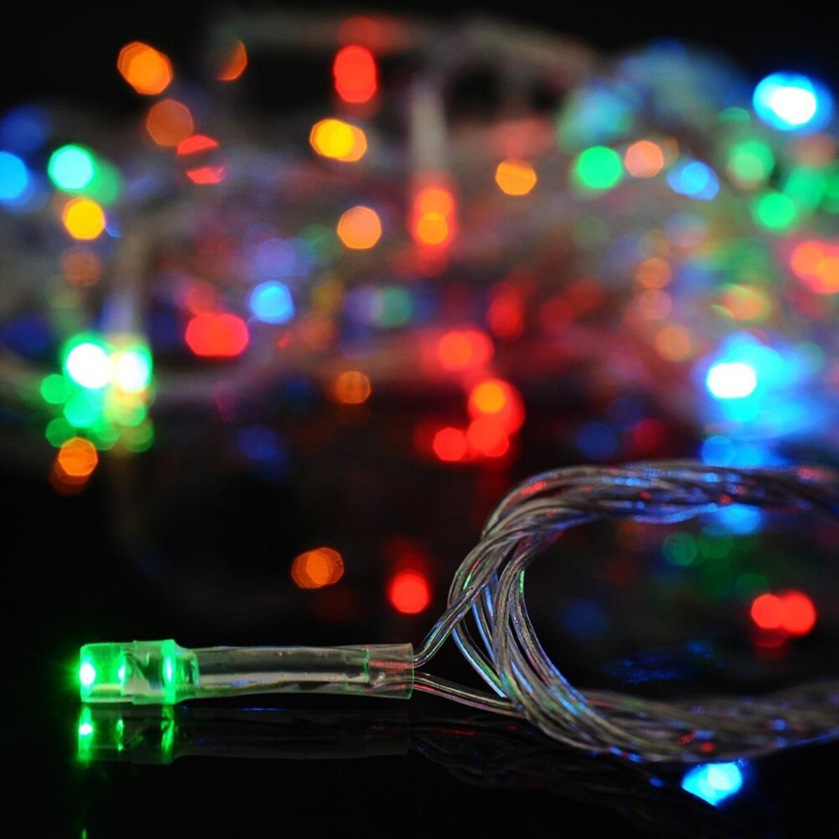 10 Metre 100 Ledli 8 Fonksiyonlu Karışık Renkli RGB Led Lamba (44 10 Metre 100 Ledli 8 Fonksiyonlu Karışık Renkli RGB Led Lamba (44