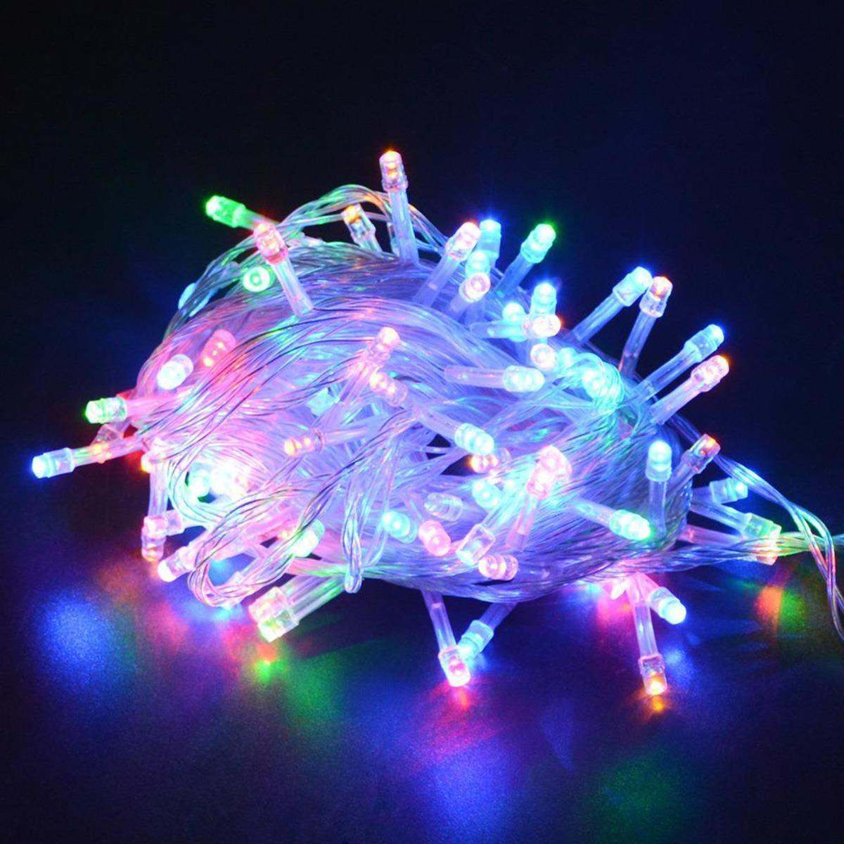 10 Metre 100 Ledli 8 Fonksiyonlu Karışık Renkli RGB Led Lamba (44 10 Metre 100 Ledli 8 Fonksiyonlu Karışık Renkli RGB Led Lamba (44