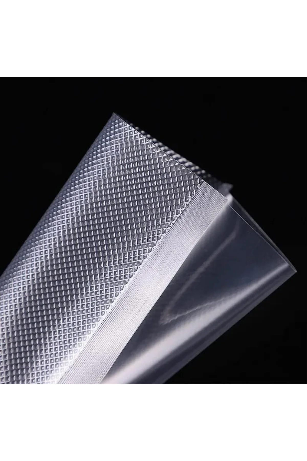 10 Metre (2 Adet 30cm X 5 Metre) Gofrajlı Tırtıklı Rulo Vakum Poş