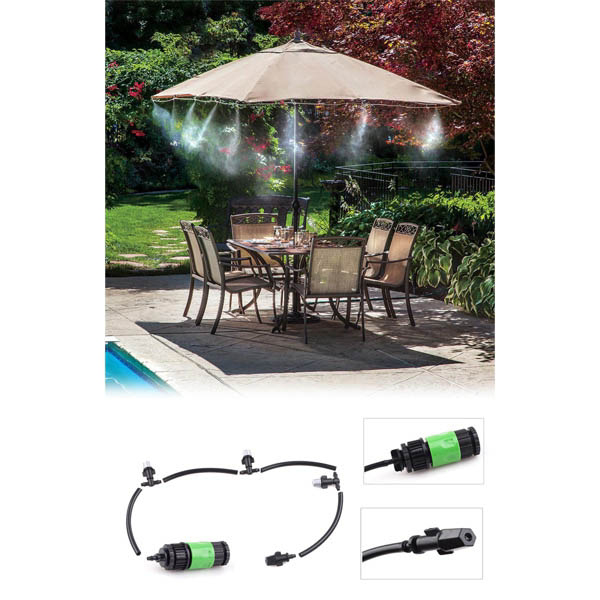 10 Metre Açık Alan Sulama ve Nemlendirme Sistemi