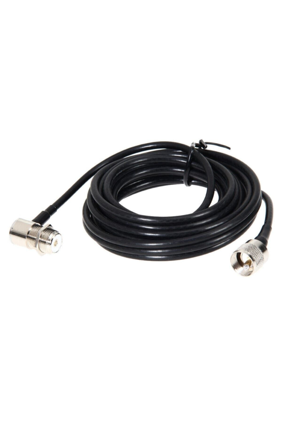 10 Metre Amatör Cb Halkbandı Dual Telsiz Anten Kablosu Rg-58 Kabl