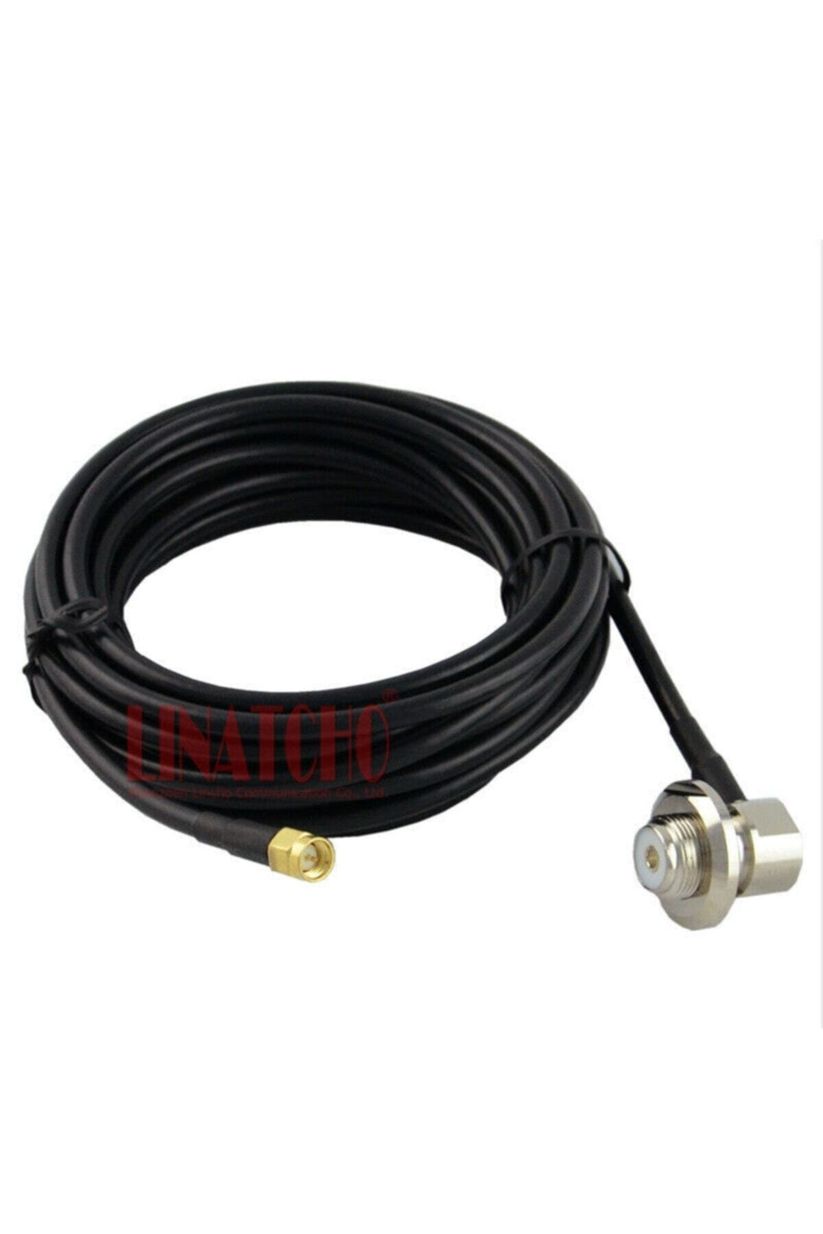 10 Metre Amatör Cb Halkbandı Dual Telsiz Anten Kablosu Rg-58 Kabl