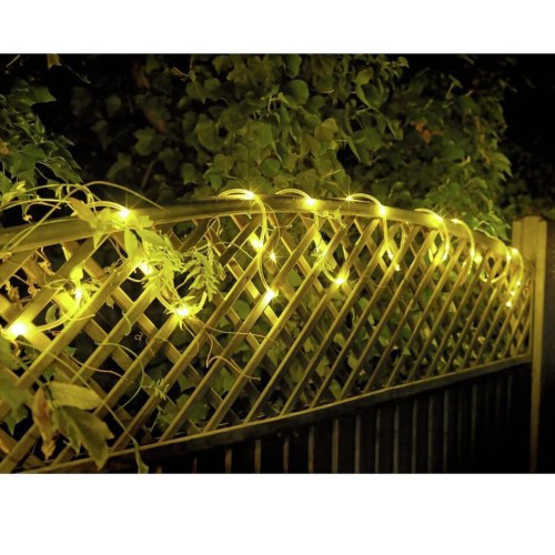 Runaway 10 Metre Güneş Enerjili Hortum Led İşık - Su Geçirmez Bahçe Aydın