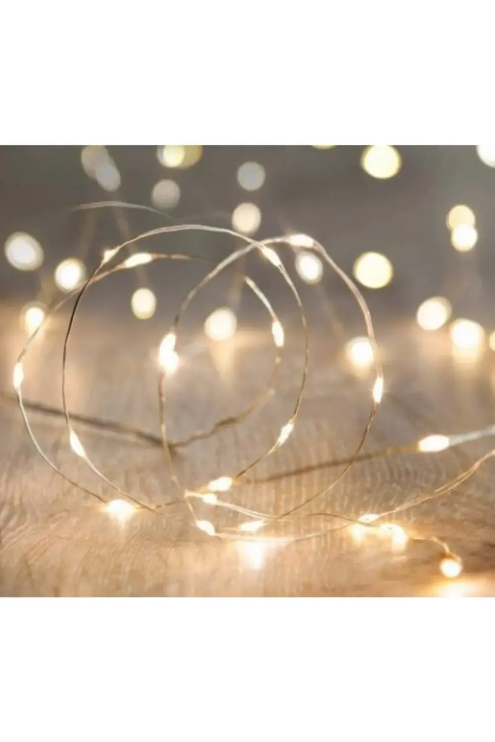 10 Metre Günışığı Peri Led Pilli