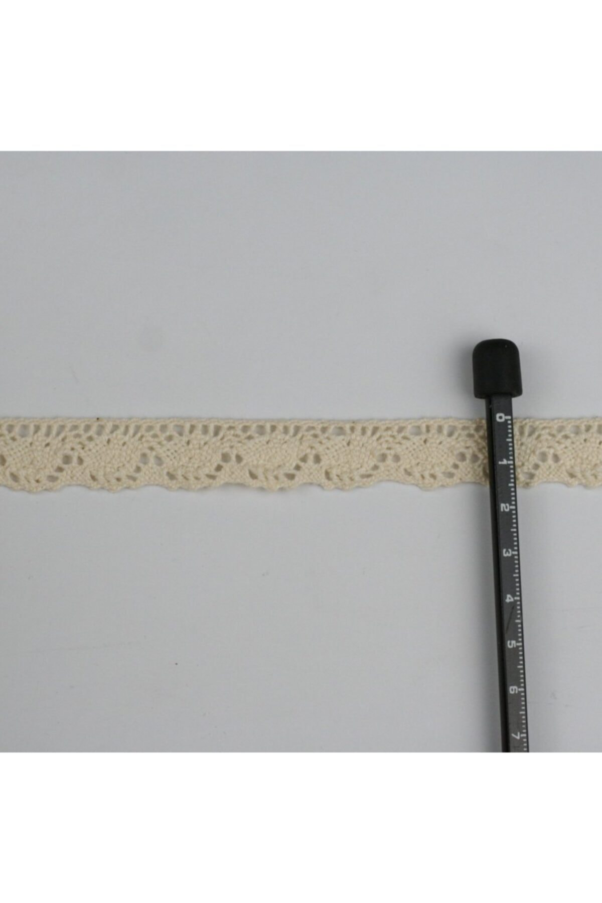 Tuhafiyecimiz 10 Metre Krem Kenar Pamuk Dantel 15Mm (P290)