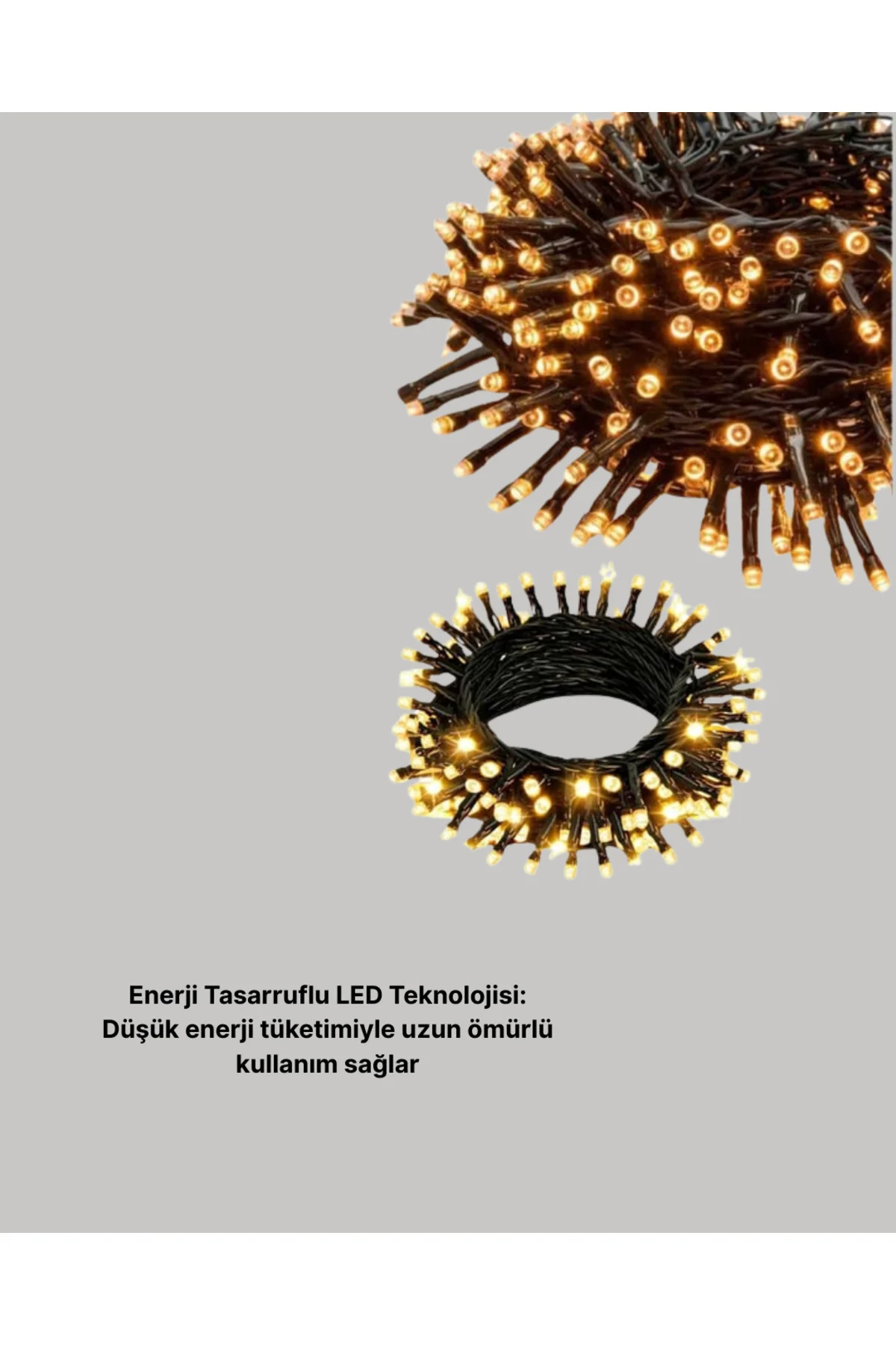 10 Metre LED Işıklı Dekoratif Parti ve Kutlama Aydınlatması