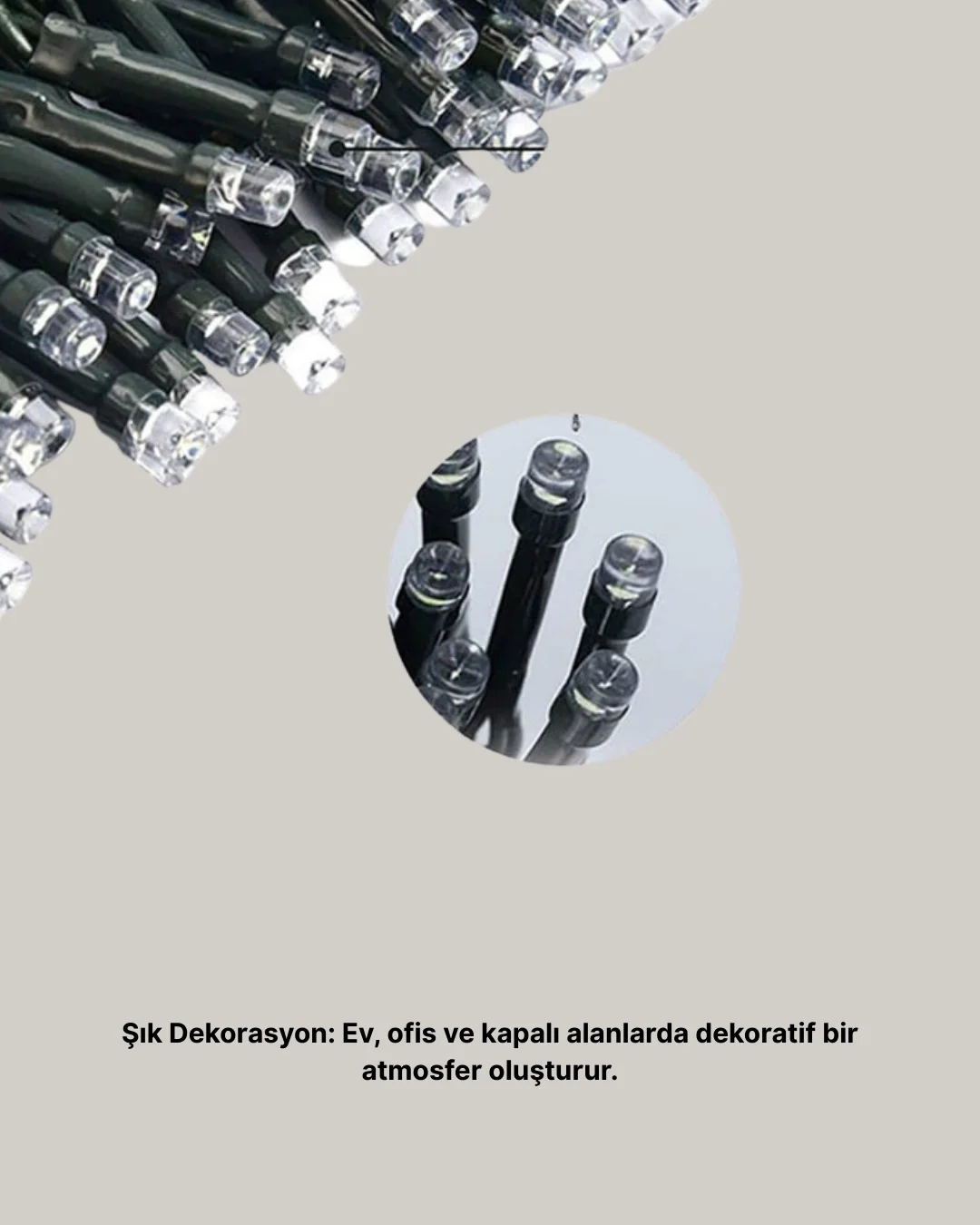 10 Metre LED Işıklı Dekoratif Parti ve Kutlama Aydınlatması Fiyatı, Yorumları ve Özellikleri