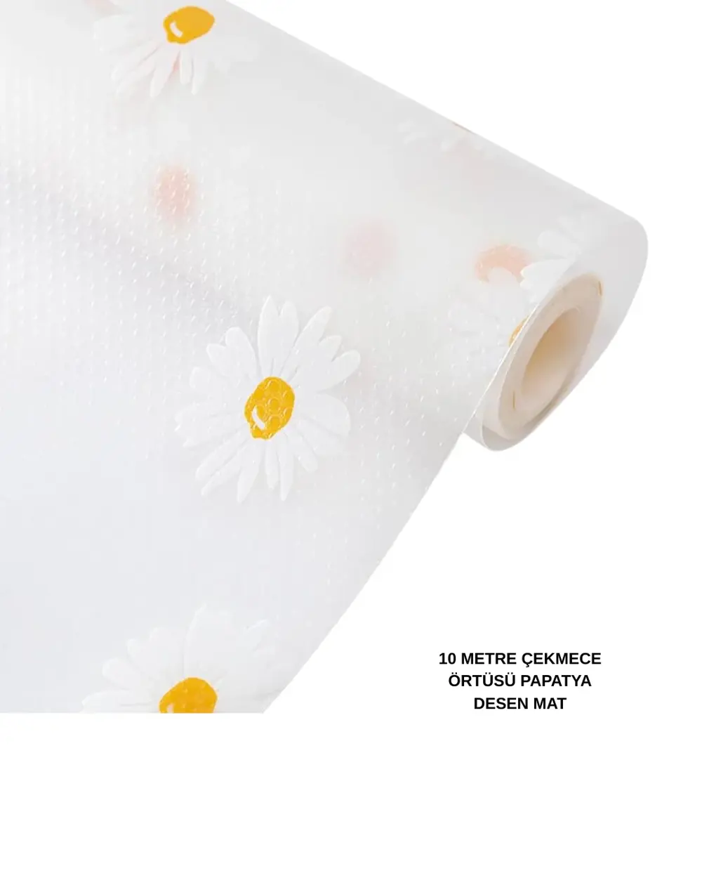 10 METRE PAPATYA DESEN KAYDIRMAZ