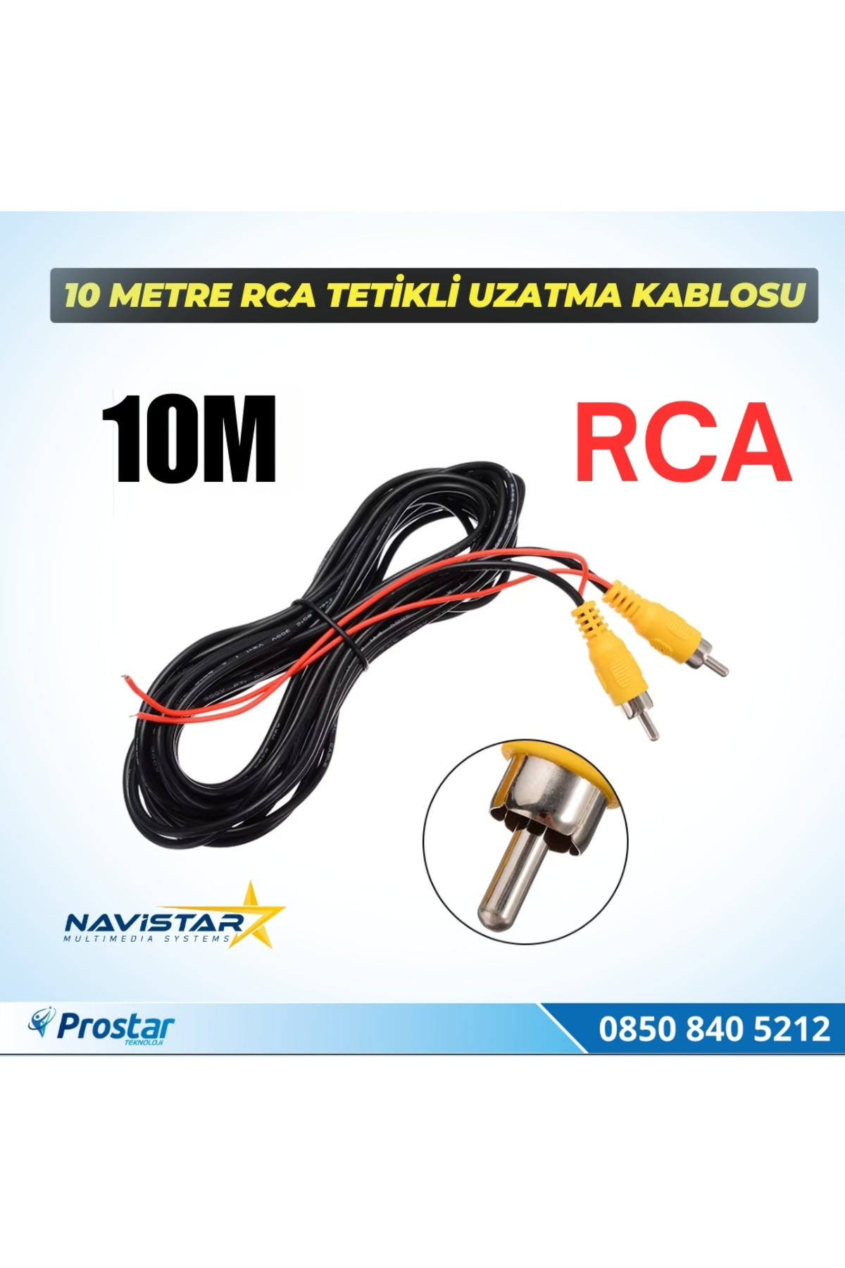 Navistar 10 Metre Rca Tetikli Uzatma Kablosu