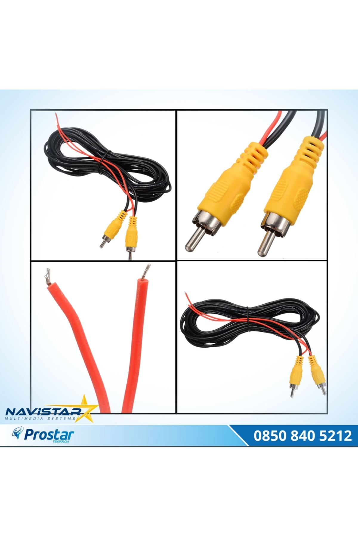 Navistar 10 Metre Rca Tetikli Uzatma Kablosu