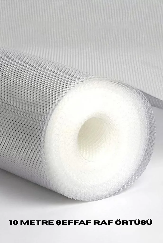 10 Metre Şeffaf Silikonlu Kaymaz Çekmece İçi Düzenleyici - Lisinya