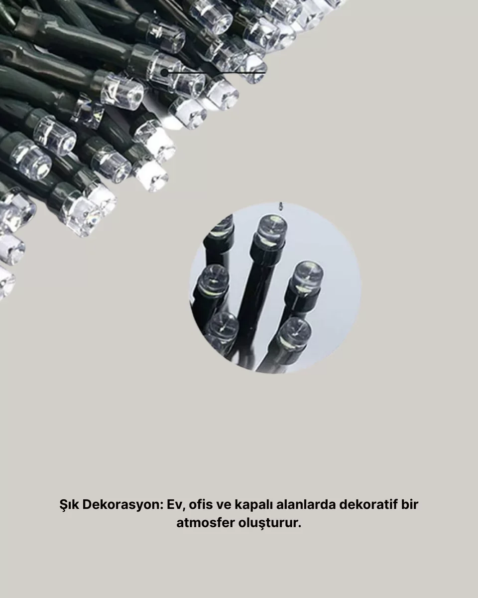 10 Metre Şık Işıklı Süsleme Seti - Uzun Ömürlü LED ve Uzaktan Kumanda ile Fiyatı, Yorumları ve Özellikleri
