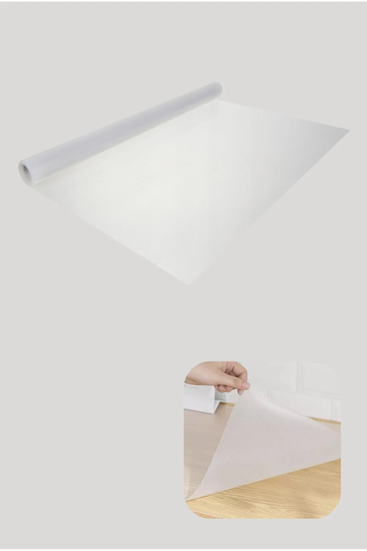 10 Metre Silikon Tabanlı Şeffaf Çekmece Düzenleyici Aparat - Lisi