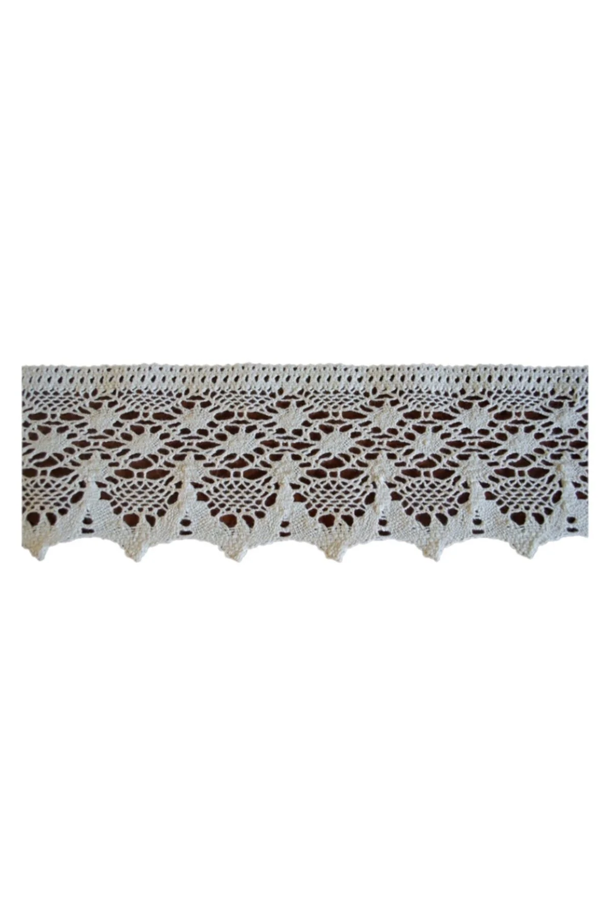 10 Metre Uç Pamuk Dantel 95mm (7418k)