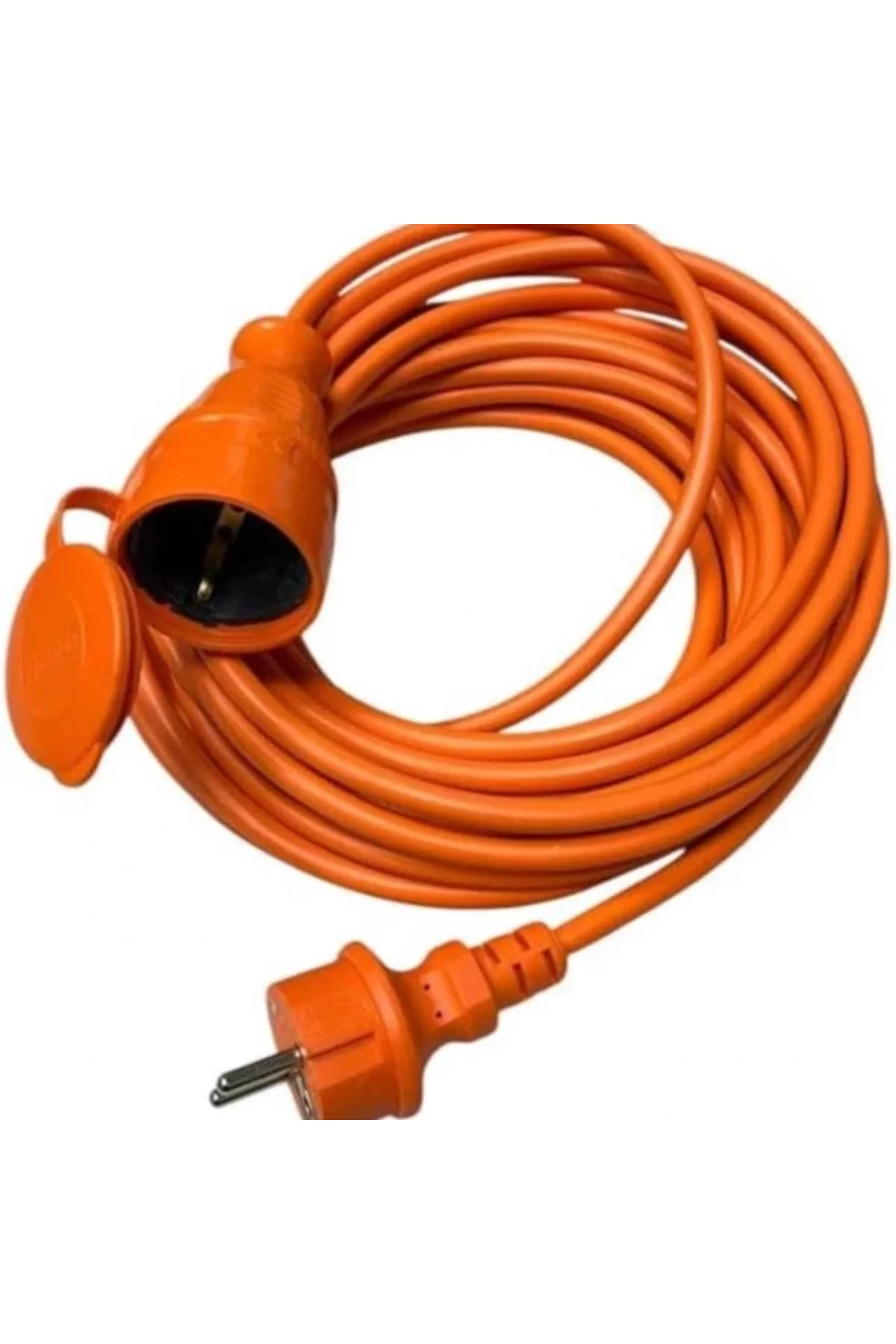 10 Metre Uzatma Kablosu | 3X1.5Mm² Ip44 Su Geçirmez Seyyar Priz | Bahçe, İnşaat, Dış Mekan Ku