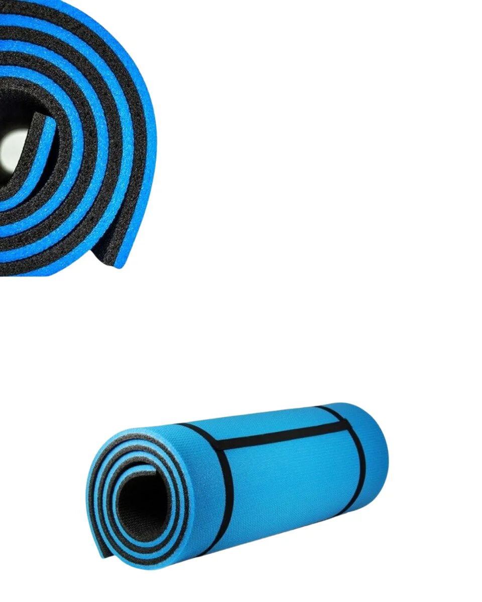 10 mm Fitness Minderi Tırtıklı Kaymaz Yüzey Esnek Darbe Emici Eva Yapı