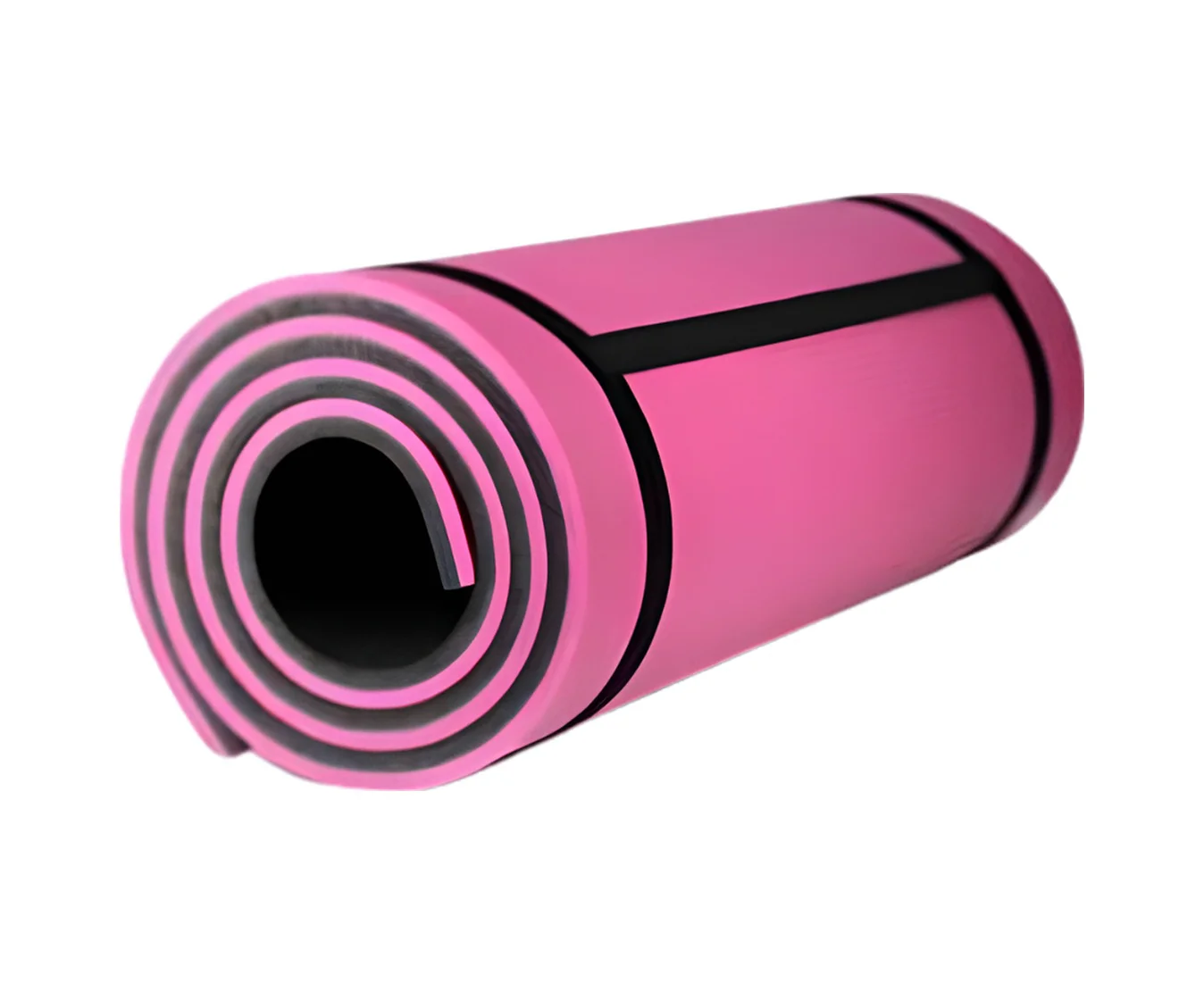 10 Mm Fitness Yoga Matı Kaymaz Yüzey Çift Taraflı Kullanım Dayanı