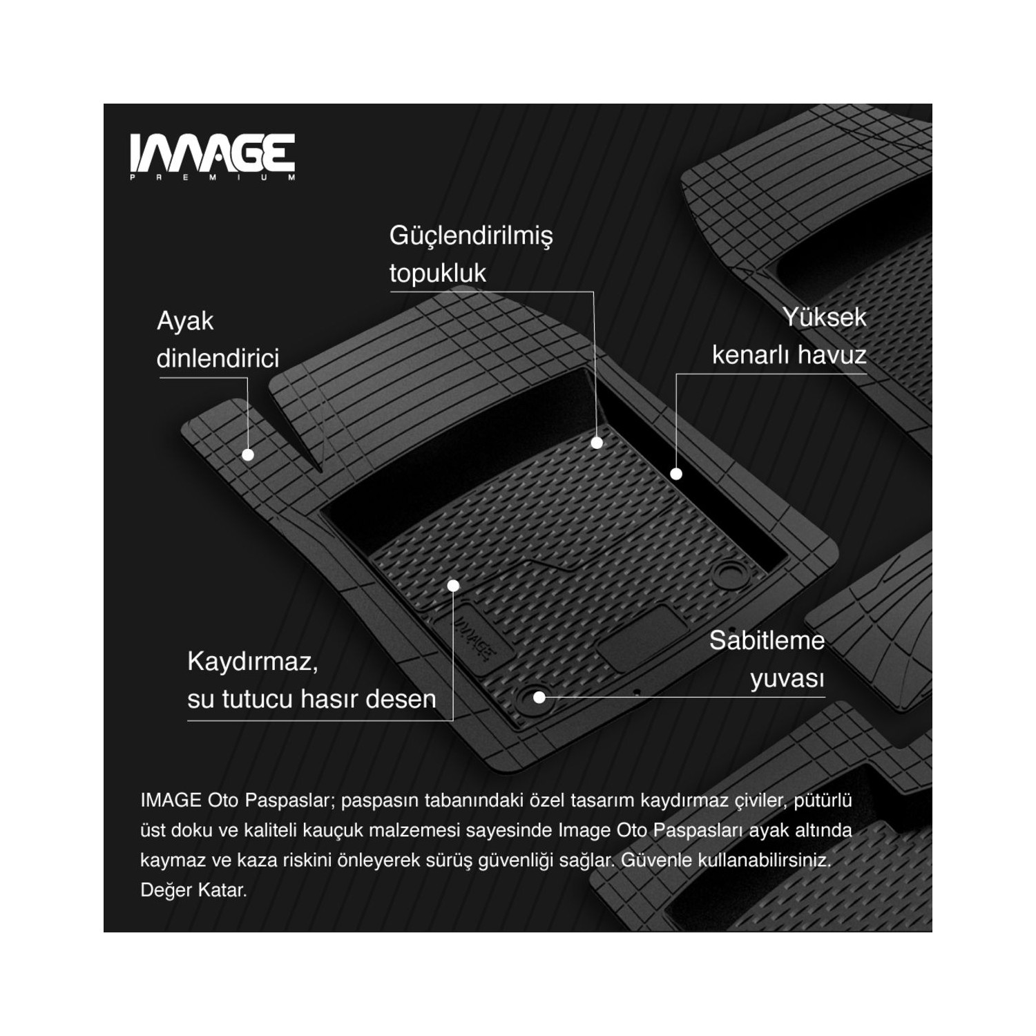 10 MM Honda HR-V 2020 ile uyumlu 5D HAVUZLU ÜNİVERSAL PASPAS BEJ 