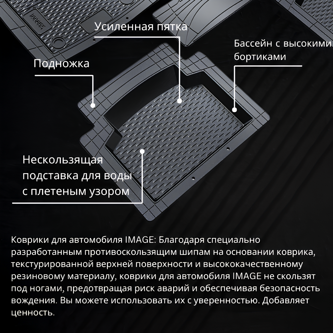 10 MM Hyundai Elantra Sedan 2020 ile uyumlu 5D Havuzlu Üniversal 