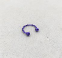 10 MM SİYAH DİŞ, DUDAK, KIKIRDAK, TRAGUS, KAŞ, KULAK SMİLEY PİERC