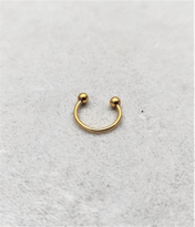 10 MM SİYAH DİŞ, DUDAK, KIKIRDAK, TRAGUS, KAŞ, KULAK SMİLEY PİERC