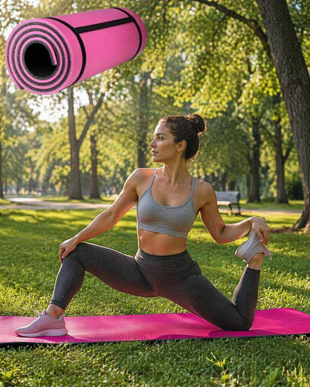 10 mm Spor ve Kamp Matı Çok Amaçlı Kullanım Hafif Taşınabilir Dayanıklı Eva Yapı 10 mm Spor ve Kamp Matı Çok Amaçlı Kullanım Hafif Taşınabilir Dayanıklı Eva Yapı