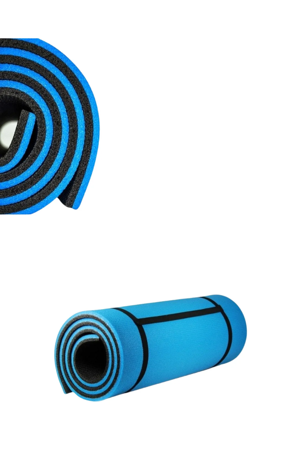 10 mm Spor ve Kamp Matı Çift Taraflı Kullanım Kaymaz Yüzey Hafif ve Dayanıklı
