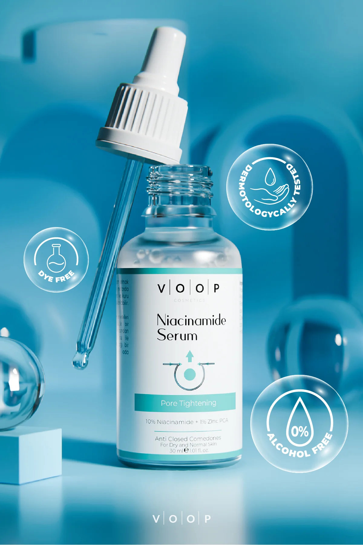 %10 Niacinamid Serum 30 ml | Gözenek Sıkılaştırıcı Cilt Bakım Serumu