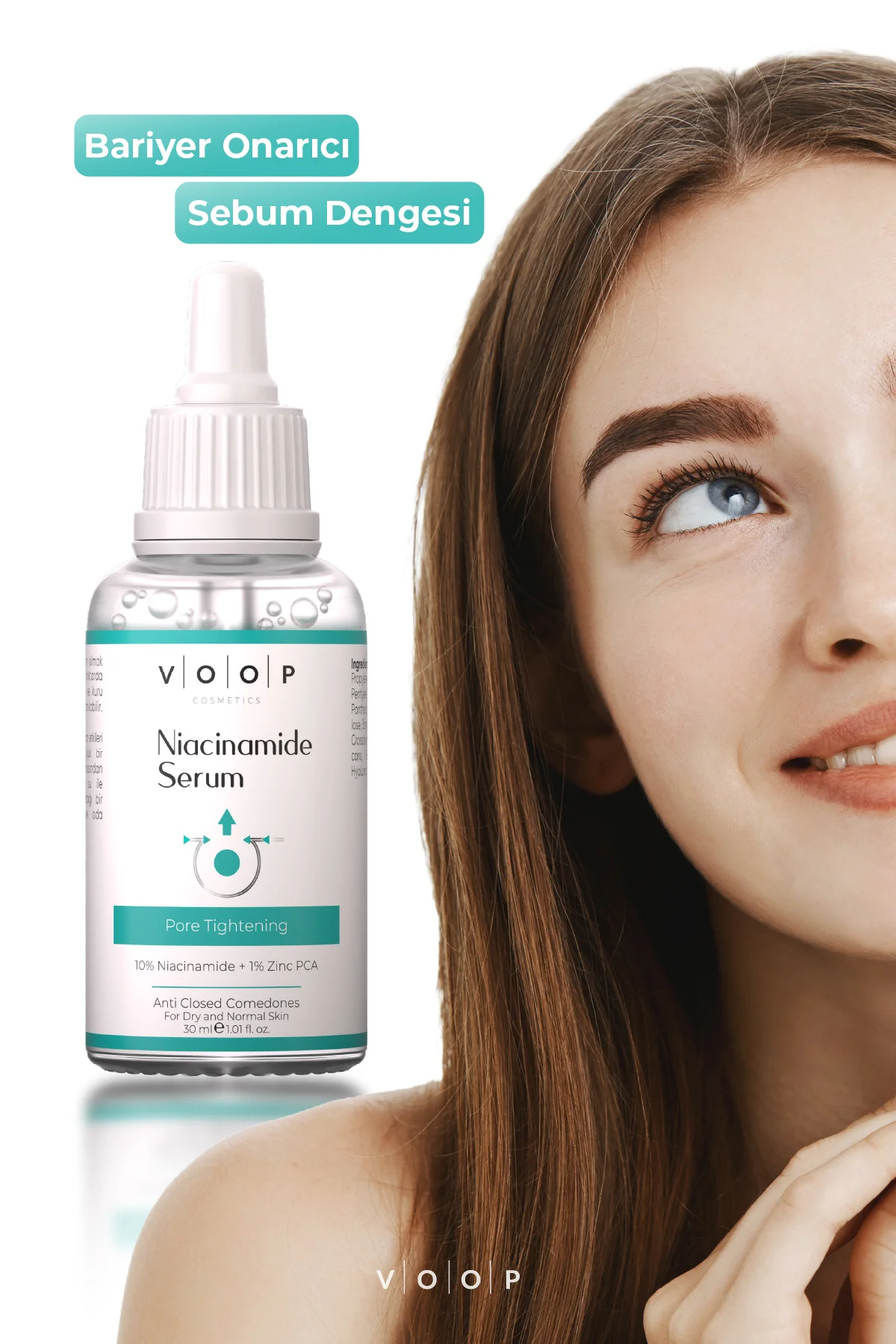 %10 Niacinamid Serum 30 ml | Gözenek Sıkılaştırıcı Cilt Bakım Serumu - Görsel 4