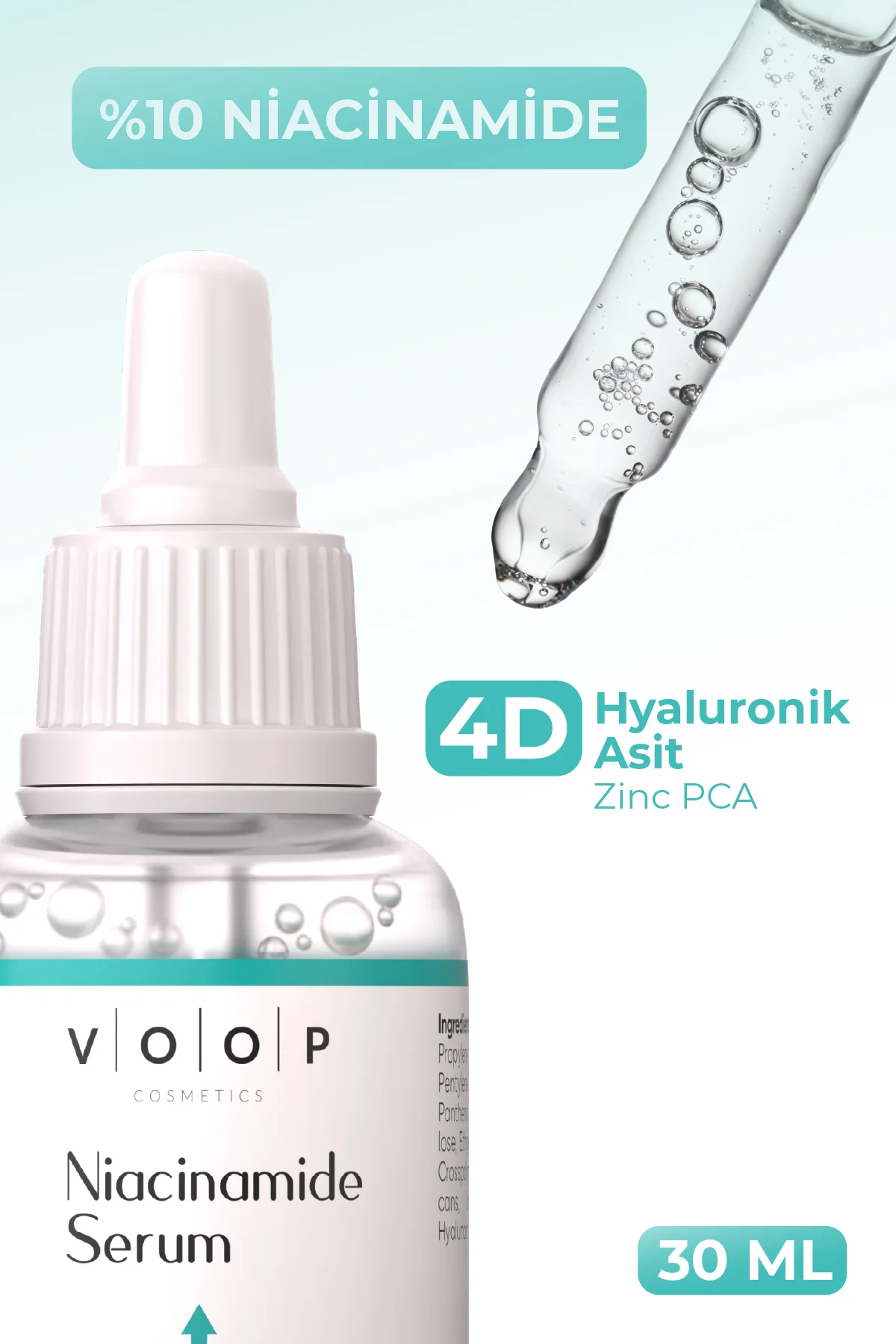 %10 Niacinamid Serum 30 ml | Gözenek Sıkılaştırıcı Cilt Bakım Serumu