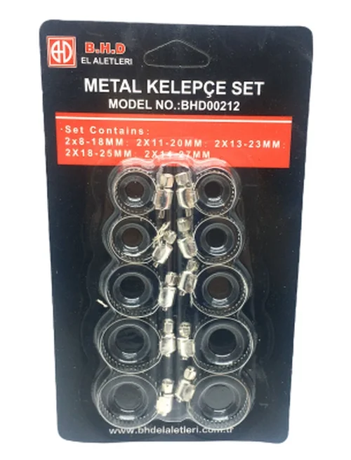 10 Parça  Metal Hortum Kelepçesi Set Bx40 Fiyatı, Yorumları ve Özellikleri