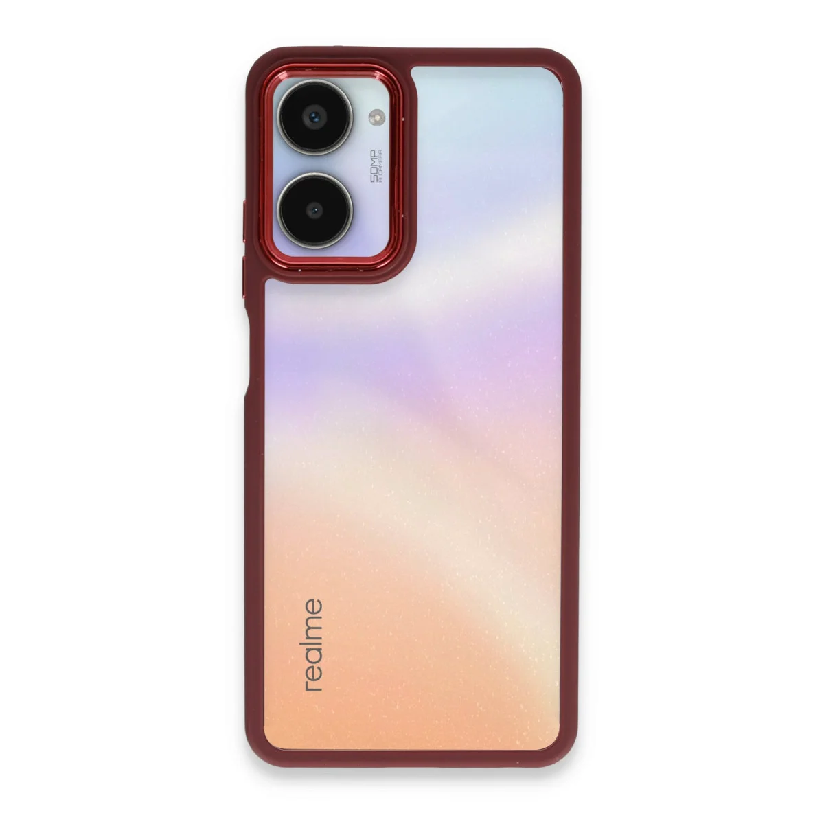 10 Pro 5G Dora Kapak Kılıf - Kırmızı Çizik ve Darbe Korumalı