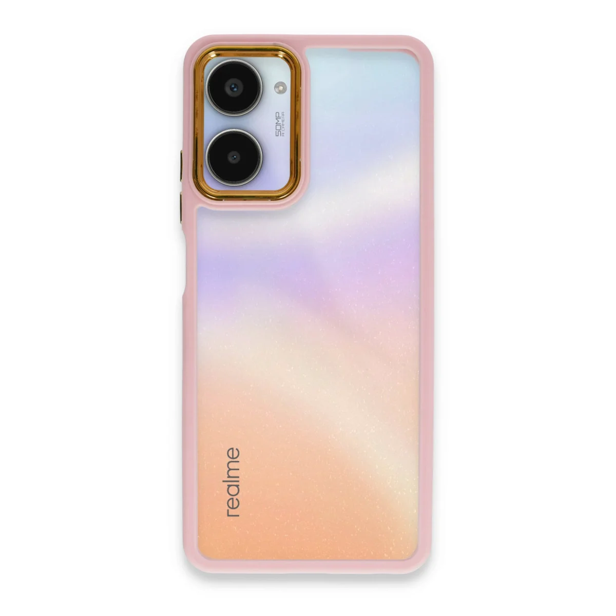 10 Pro 5G Kılıf Dora Kapak - Pudra - Mükemmel Uyum ve Dayanıklı Koruma