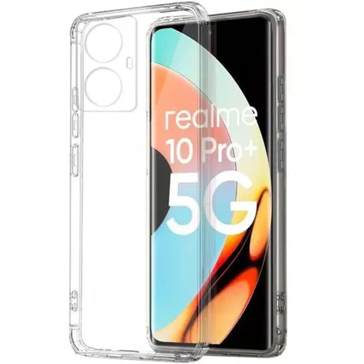 10 Pro Plus 5G Lüx Şeffaf Silikon Kılıf - Tam Koruma ve Estetik