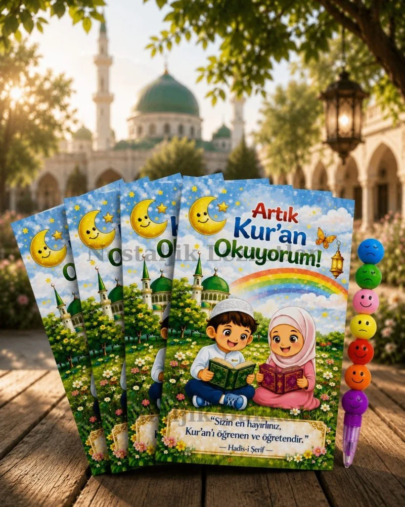 10 Set Kur'an Okuyorum Hediyesi Kur'an Kursu-Hatim Töreni Hatıras 10 Set Kur'an Okuyorum Hediyesi Kur'an Kursu-Hatim Töreni Hatıras
