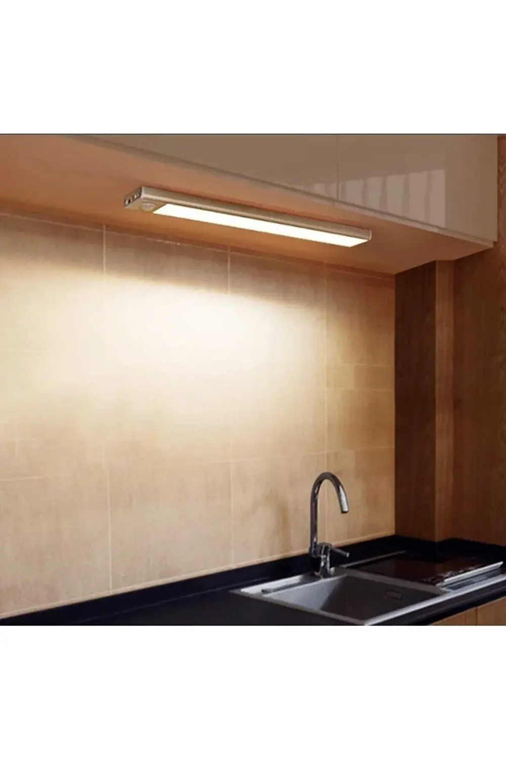 10 Watt 40 Cm Usb Şarjlı Sensörlü Bella Cabınet Ct-2464