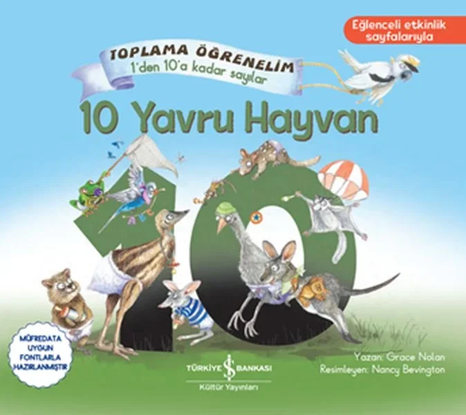 10 Yavru Hayvan - Toplama Öğrenelim 1'den 10'a Sayılar Fiyatı, Yorumları ve Özellikleri
