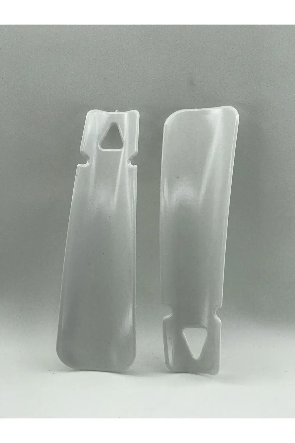 100 adet 14 cm beyaz ayakkabı çekeceği seyahat tipi plastik ayakk