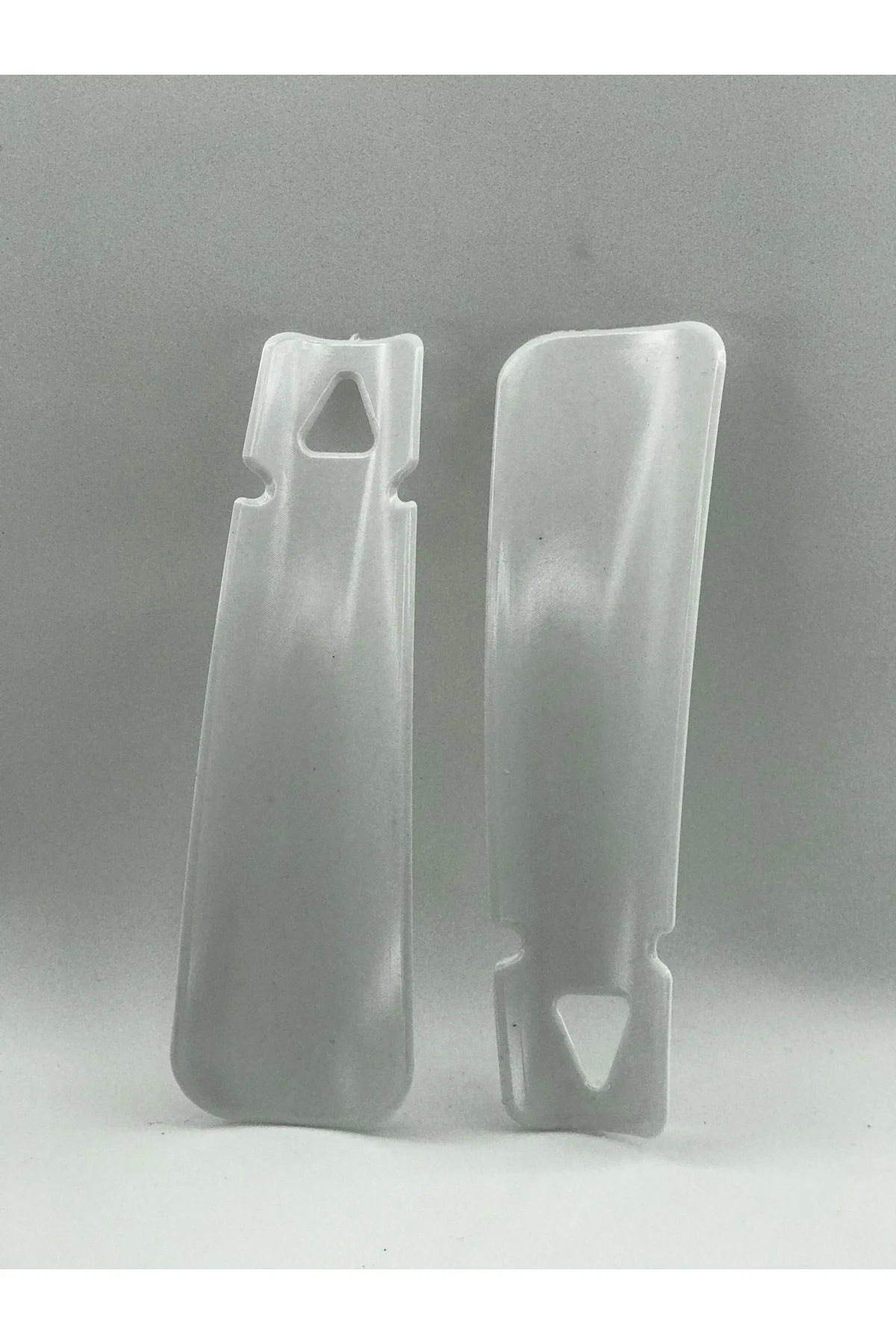 100 adet 14 cm beyaz ayakkabı çekeceği seyahat tipi plastik ayakk