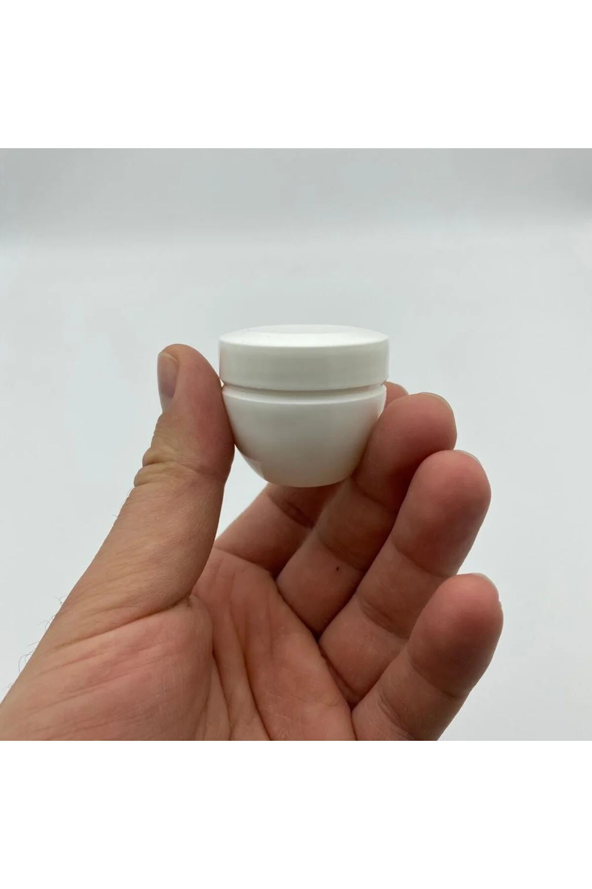 100 Adet - 20ml Krem Kavanozu - 20cc Kozmetik Kutusu - Plastik Be