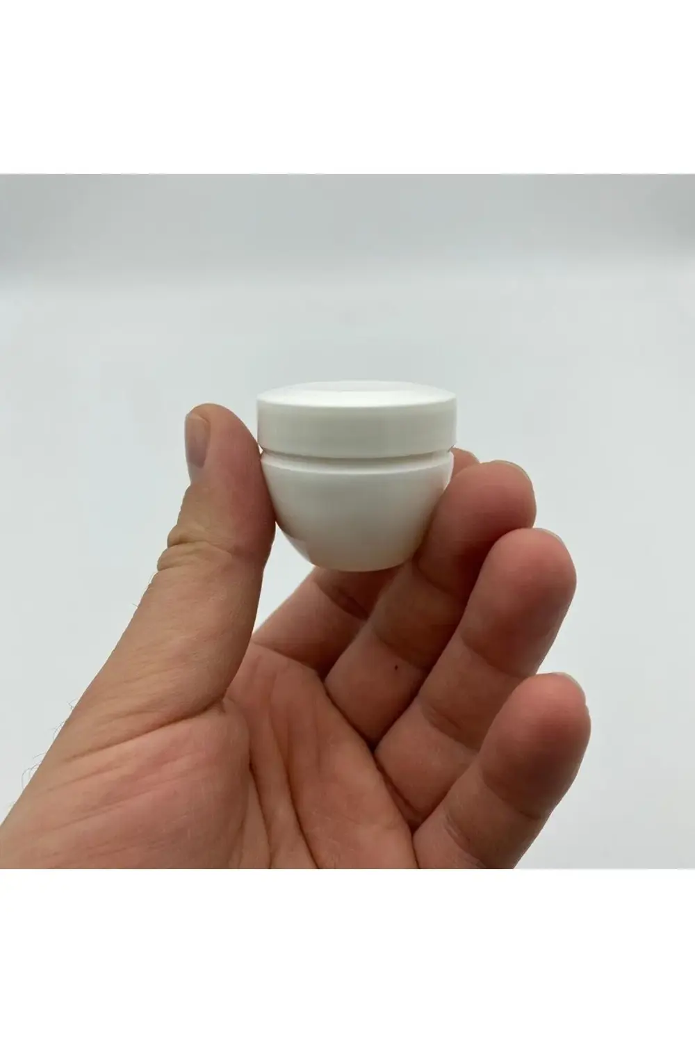 100 Adet - 20ml Krem Kavanozu - 20cc Kozmetik Kutusu - Plastik Be