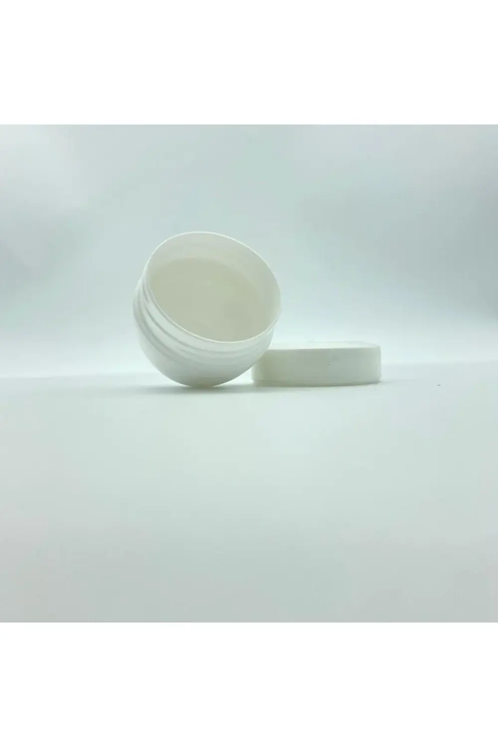 100 Adet - 20ml Krem Kavanozu - 20cc Kozmetik Kutusu - Plastik Be