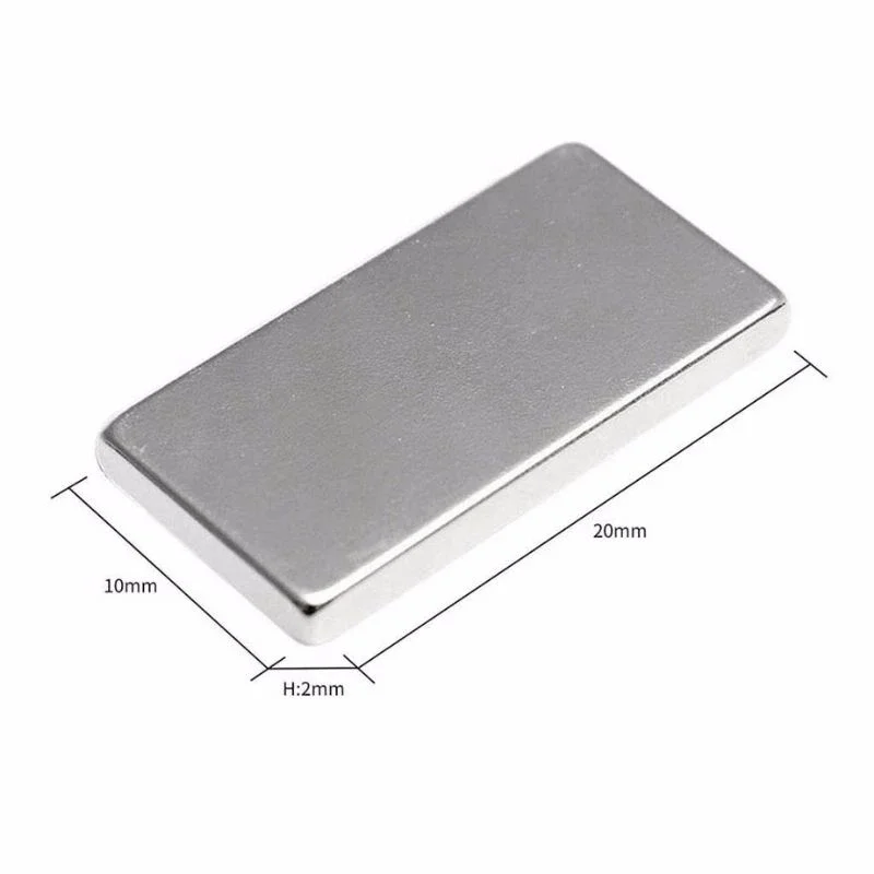 100 Adet 20x10x2 mm Neodyum Mıknatıs Köşeli Magnet N35 Nikel Kaplama Güçlü Kaliteli Dayanıklı Fiyatı, Yorumları ve Özellikleri