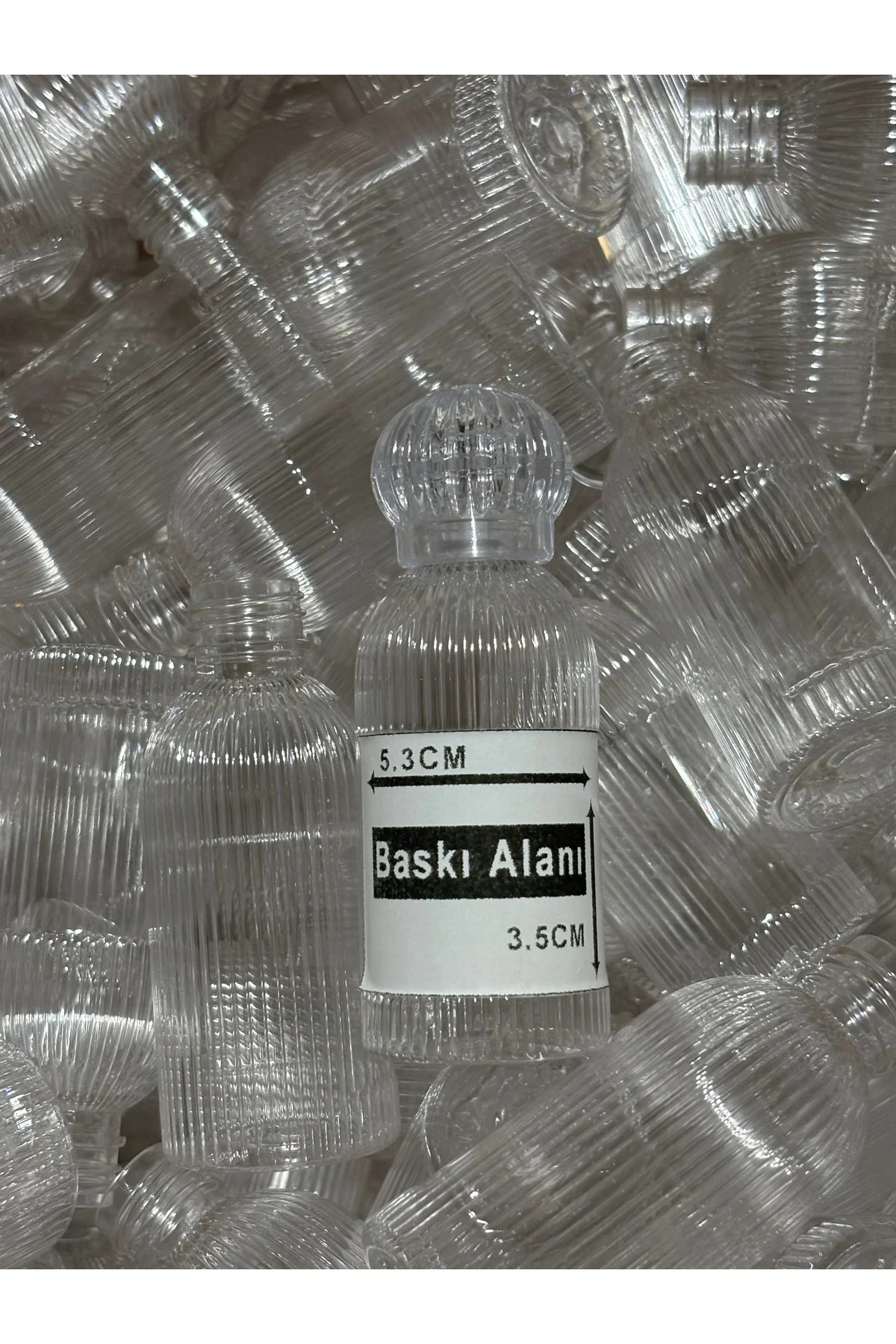 100 Adet 50 ml PRS24TAÇ Dezenfektan Kolonya Parfüm Hediyelik Nika